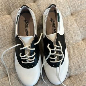 Eastland Women’s Saddle Shoes with memory foam.